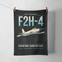 Thumbnail for F2H-4 Banshee design on black towel