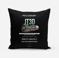 Thumbnail for JT3D design on black pillow