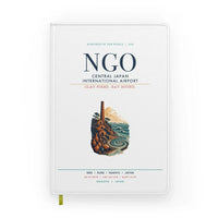 Thumbnail for Central Japan International Airport (NGO) design on white notebook