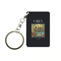 Thumbnail for UMEÅ - Poster - Key Chain - Black