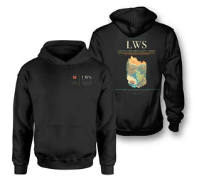 Double-Side Printing — Lewiston–Nez Perce County Airport (LWS) Double-Side Hoodie