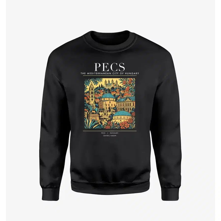 PECS - Poster - Sweatshirt - Black
