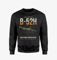 Thumbnail for B-52H Stratofortress design on black sweatshirt