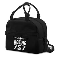 Thumbnail for Boeing 757 & Plane aviation design lunch bag, insulated polyester construction.