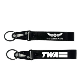 Trans World Airlines (TWA) Hawk-shaped Key Chains