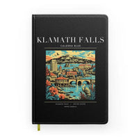 Thumbnail for KLAMATH FALLS - Poster - Notebook - Black