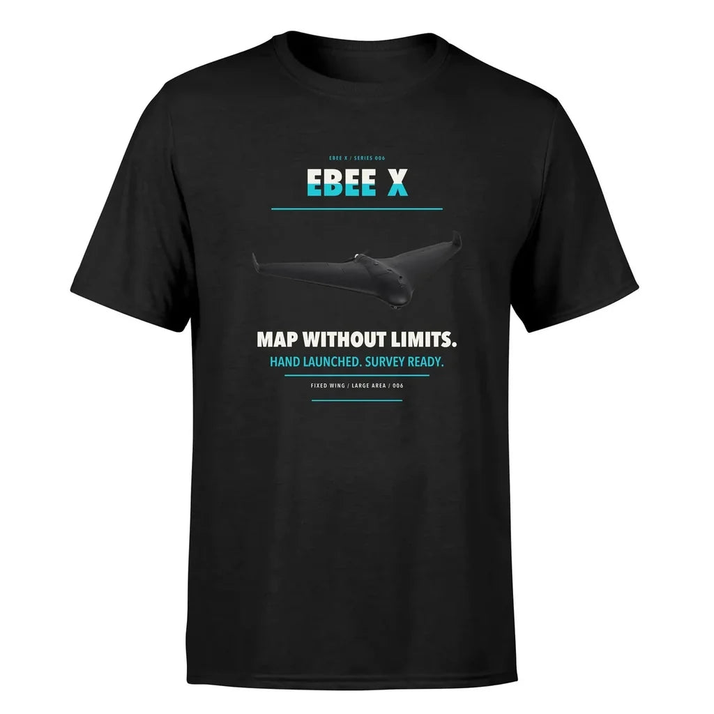AgEagle eBee X design on black single side