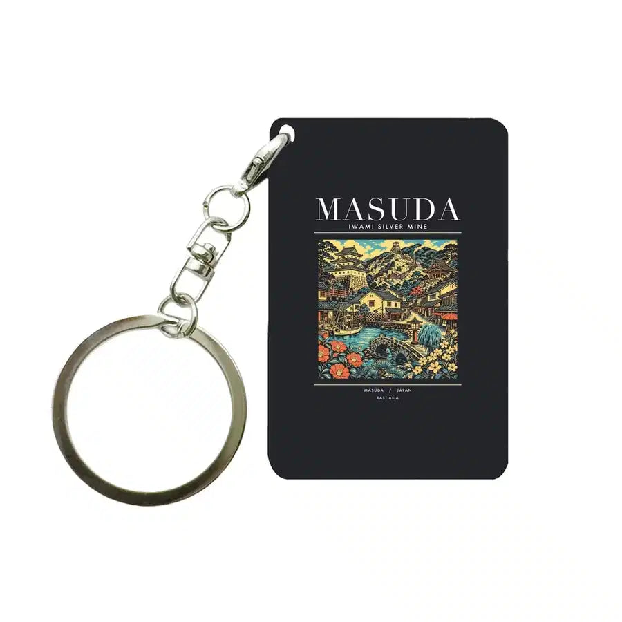 MASUDA - Poster - Key Chain - Black