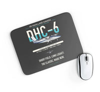 Thumbnail for DHC-6 Twin Otter Classic 300-G design on black rectangle mouse pad