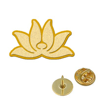 Thumbnail for Vietnam Airlines aviation hollow pin in polished alloy.