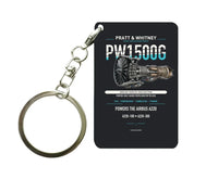 Thumbnail for PW1500G Key Chain design on black key chain