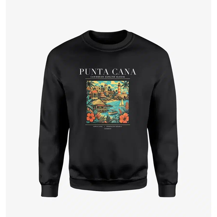 PUNTA CANA - Poster - Sweatshirt - Black