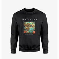 Thumbnail for PUNTA CANA - Poster - Sweatshirt - Black