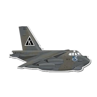 B-52 Stratofortress Bomber, United States Air Force (USAF) Airplanes sticker, Wide 6cm (2.3inches)