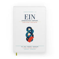 Thumbnail for Eindhoven Airport (EIN) design on white notebook