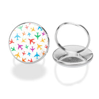 Thumbnail for Cheerful aviation ring in stainless steel.