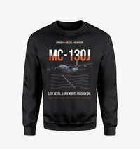 Thumbnail for MC-130J COMMANDO II design on black sweatshirt