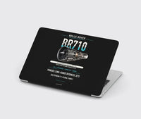 Thumbnail for BR710 design on black MacBook case