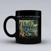 Thumbnail for FORT LAUDERDALE - Poster - Mug - Black