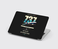 Thumbnail for Boeing 737 MAX 8 design on black MacBook case