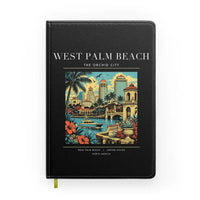 Thumbnail for WEST PALM BEACH - Poster - Notebook - Black