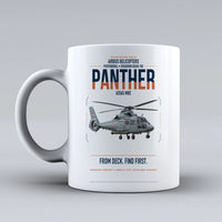 Thumbnail for Airbus Helicopters AS565 MBe Panther design on white ceramic mug, double-side print