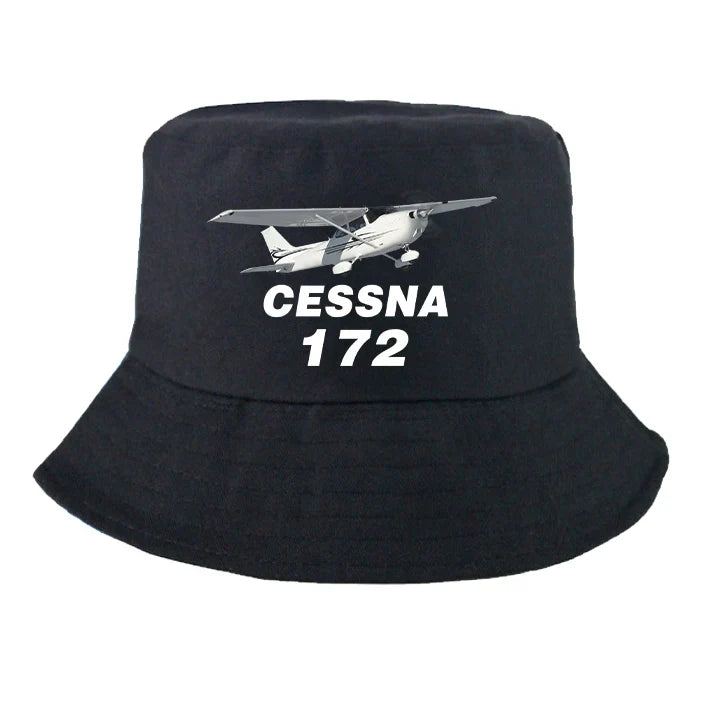 The Cessna 172 summer hat - black