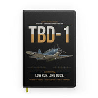 Thumbnail for TBD-1 Devastator design on black notebook