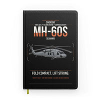 Thumbnail for Sikorsky MH-60S Seahawk design on black notebook