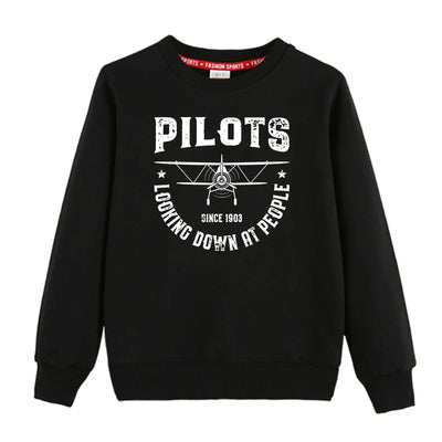 Pilots Looking Down at People Since 1903 