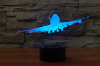 Thumbnail for Customisable Boeing 747 3D Lamp - view 2