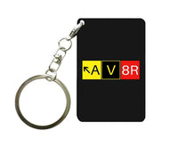 Thumbnail for AV8R aviation aviation key chain, durable metal alloy.