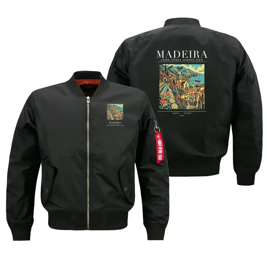 MADEIRA - Poster - Bomber Jacket - Black