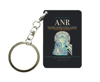 Thumbnail for Antwerp International Airport (ANR) design on black key chain
