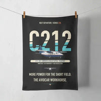 Thumbnail for CASA C-212-200 Aviocar design on black towel