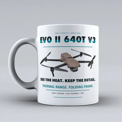 EVO II Dual 640T V3 Mug design on white autel