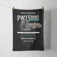 Thumbnail for PW1500G design on black towel