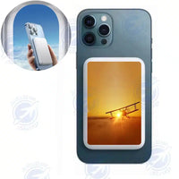 Thumbnail for Flying is an Adventure aviation design on durable casing with MagSafe ring MagSafe powerbank.