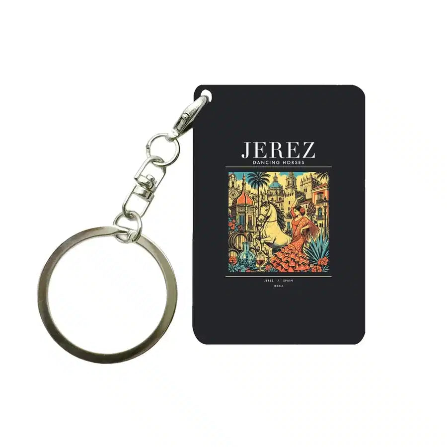 JEREZ - Poster - Key Chain - Black
