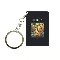 Thumbnail for JEREZ - Poster - Key Chain - Black