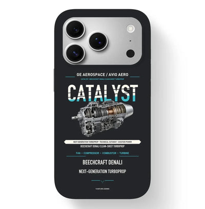 CATALYST Case design on black iphone case