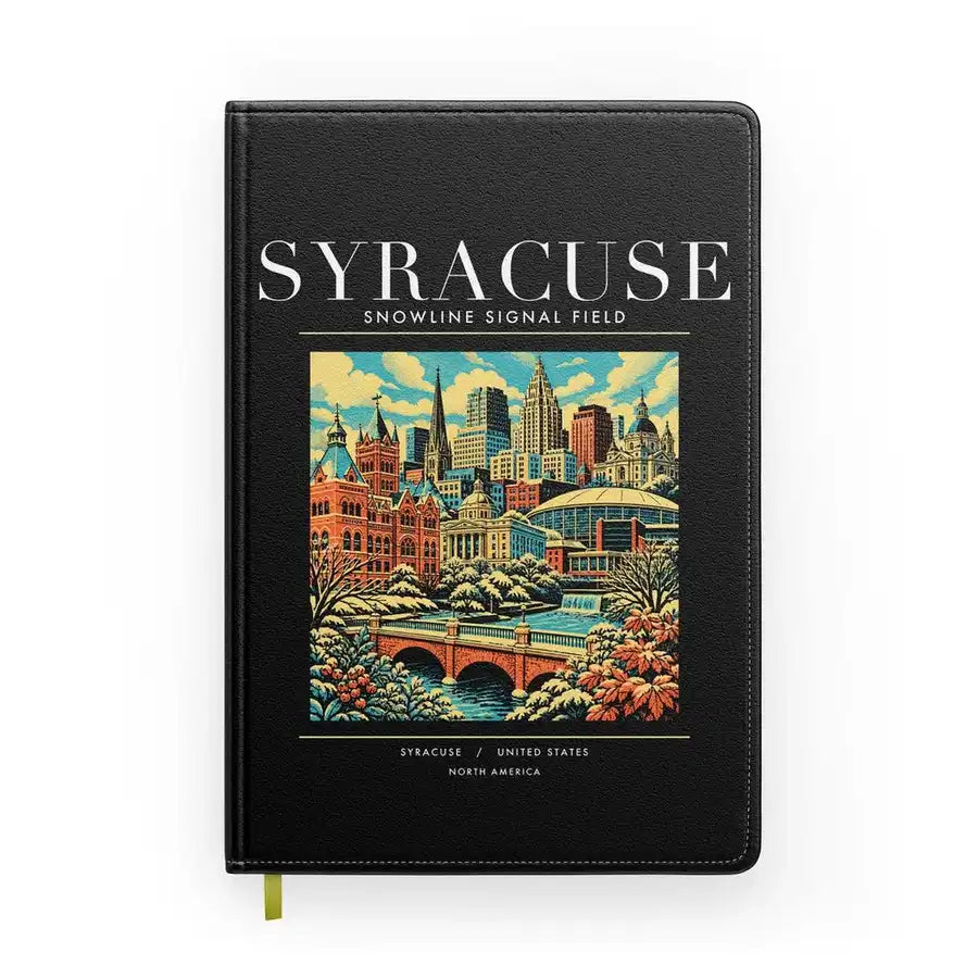 SYRACUSE - Poster - Notebook - Black