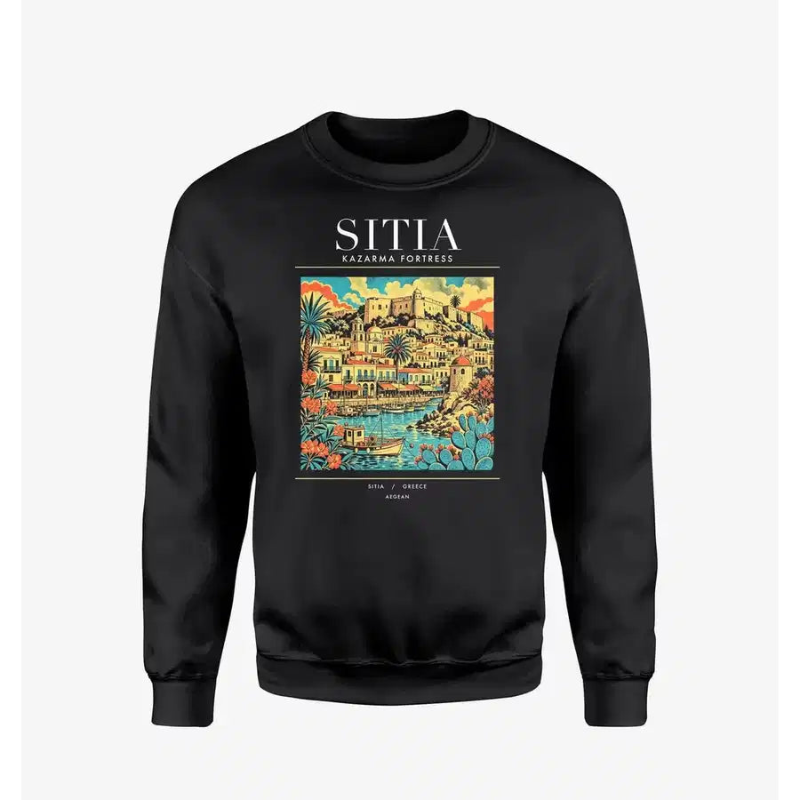 SITIA - Poster - Sweatshirt - Black