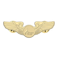 Thumbnail for Bangkok Airways Airlin aviation hollow pin in polished alloy.