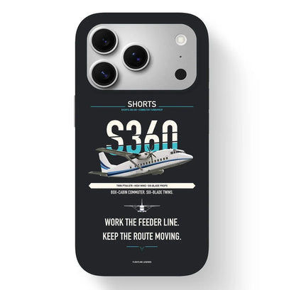 Shorts 360-300 Case design on black iphone case