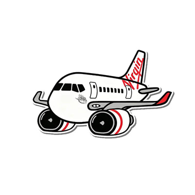 Virgin Australia Boeing 737 aviation design airplane sticker in weather-resistant vinyl.