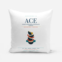 Thumbnail for César Manrique-Lanzarote Airport (ACE) design on white pillow
