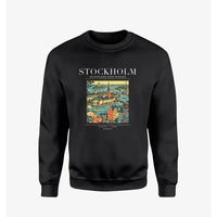 Thumbnail for STOCKHOLM - Poster - Sweatshirt - Black
