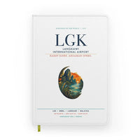 Thumbnail for Langkawi International Airport (LGK) design on white notebook