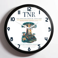 Thumbnail for Ivato International Airport (TNR) design on white framed wall clock